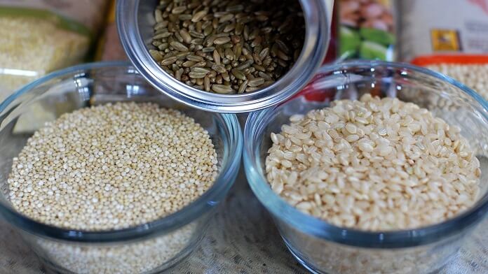 cereale integrale orez quinoa